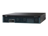 Cisco 2921 - Router 1GbE - WAN-portar: 3 - rackmonterbar CISCO2921/K9