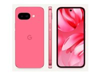 Google Pixel 9A - 5G pekskärmsmobil - dual-SIM - RAM 8 GB / Internminne 128 GB - pOLED-skärm - 6.3" - 2424 x 1080 pixlar (120 Hz) - 2 bakre kameror 48 MP, 13 MP - front camera 13 MP - pionrosa GA09565-GB