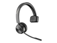 HP Poly Savi 7210 Office - Savi 7200 Series - headset - på örat - DECT - trådlös - svart 8D3G9AA