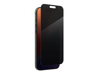 ZAGG InvisibleShield Glass Elite Privacy - Skärmskydd för mobiltelefon - glas - med sekretessfilter - 2-vägs - för Apple iPhone 16 Pro Max 200114869