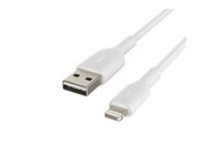 Belkin BoostCharge - Lightning-kabel - Lightning hane till USB hane - 3 m - vit CAA001BT3MWH
