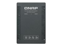 QNAP QDA-A2MAR - Internt RAID-kabinett - 2,5-tum till 2 x M.2 - RAID JBOD, 0, 1 - SATA 6Gb/s QDA-A2MAR