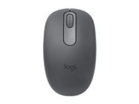 Logitech M196 - Mus - höger- och vänsterhänta - optisk - 3 knappar - trådlös - Bluetooth - grafit 910-007459