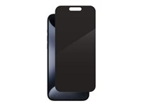 ZAGG InvisibleShield Glass Elite Privacy - Skärmskydd för mobiltelefon - glas - med sekretessfilter - 2-vägs - för Apple iPhone 15 Pro Max 200111795