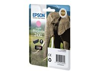 Epson 24XL - 9.8 ml - XL - ljus magenta - original - blister med RF-larm/akustiskt larm - bläckpatron - för Expression Photo XP-55, 750, 760, 850, 860, 950, 960; Expression Premium XP-750, 850 C13T24364020