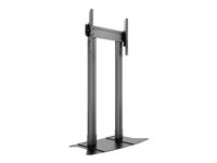 Multibrackets M Display Stand 180 Dual Pillar - Ställ - för platt panel - aluminium - svart - skärmstorlek: 70"-110" - monteringsgränssnitt: upp till 800 x 600 mm - golvstående 7350073732579