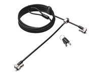 Kensington MicroSaver 2.0 Keyed Twin Laptop Lock - Säkerhetskabel K65099M