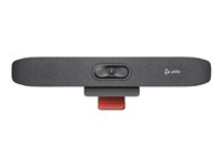 Poly Studio R30 No Radio - USB-videobar - Certifierad för Microsoft-teams, Zoomcertifierad, Google Meet-certifierad - sand - TAA-kompatibel 980F1AA#AC3