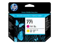 HP 771 - Gul, magenta - skrivhuvud - för DesignJet Z6200, Z6600, Z6610, Z6800, Z6810 CE018A