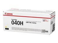 Canon 040 H - Hög kapacitet - gul - original - tonerkassett - för imageCLASS LBP712Cdn 0455C001