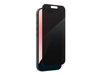 ZAGG InvisibleShield Glass Elite Privacy 360 - Skärmskydd för mobiltelefon - glas - med sekretessfilter - 4-vägs - för Apple iPhone 16 Pro 200114876