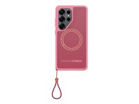 OtterBox Sole Series - Baksidesskydd för mobiltelefon - nylontextil, polykarbonatskikt, TPE (termaplastisk elastomer) - Xtra Hot (rosa) - för Samsung Galaxy S26 Ultra 77-000060