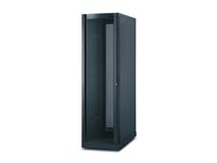 APC Netshelter VX Seismic Enclosure w/Sides Black - Rack - svart - 42U - för P/N: SMX2000RMLV2UNC, SRT5KRMXLT-5KTF, SUA1000RM2U-TU, SUA1000RMI2U, SUA5000RMI5U AR2144BLK