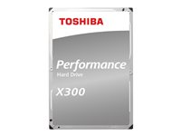Toshiba X300 Performance - Hårddisk - 10 TB - inbyggd - 3.5" - SATA 6Gb/s - 7200 rpm - buffert: 256 MB HDWR11AUZSVA